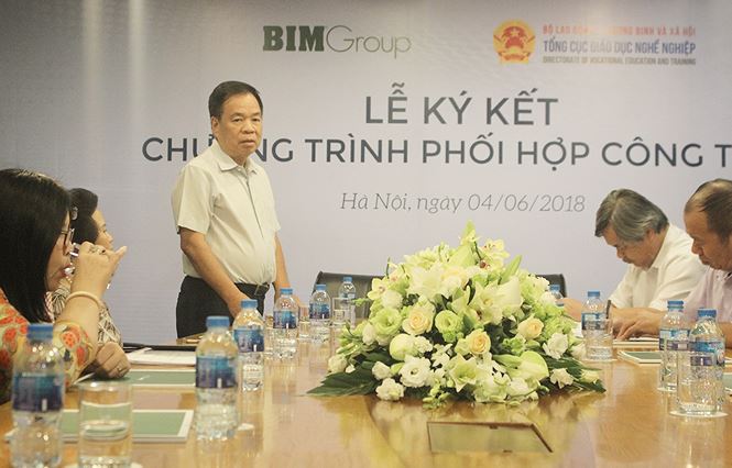 BIM Group ký kết hợp tác giáo dục nghề nghiệp