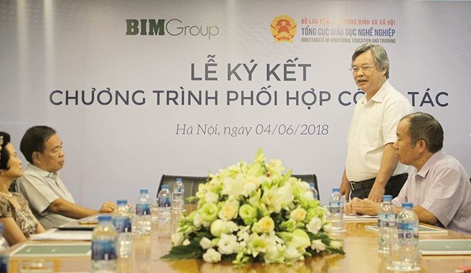 BIM Group ký kết hợp tác giáo dục nghề nghiệp