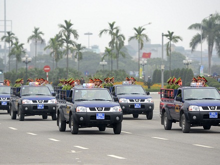 Thượng tướng, Đô đốc Hải quân được dùng xe công không quá 1,1 tỷ đồng