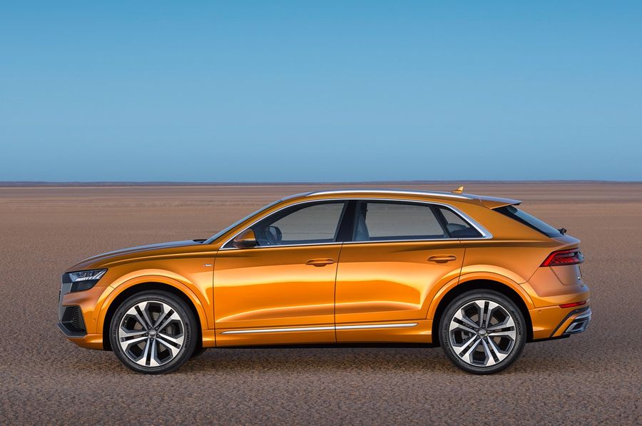 Audi Q8 2019 - câu trả lời chính thức của Audi dành cho BMW X6 và Mercedes GLE Coupe