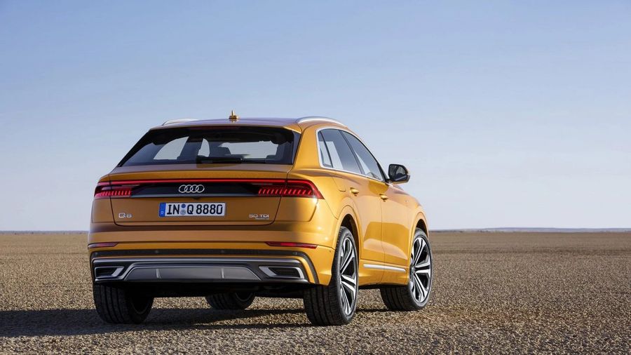 Audi Q8 2019 - câu trả lời chính thức của Audi dành cho BMW X6 và Mercedes GLE Coupe