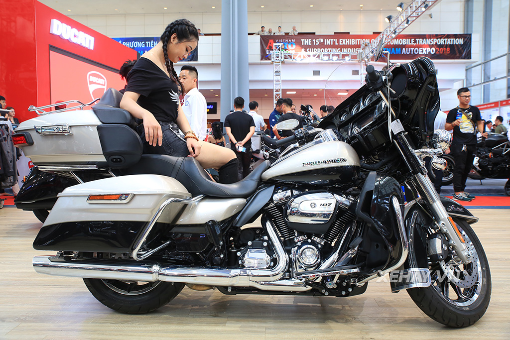 [Vietnam Auto Expo 2018] Đã mắt với dàn xế khủng hơn 10 tỷ đồng của Harley-Davidson