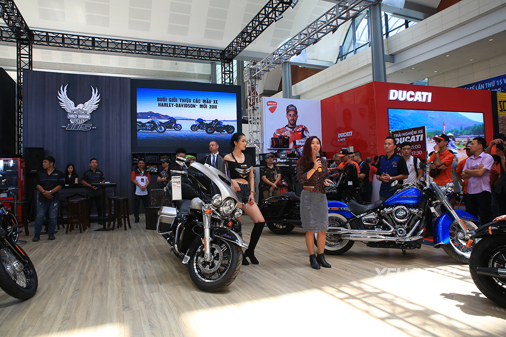 [Vietnam Auto Expo 2018] Đã mắt với dàn xế khủng hơn 10 tỷ đồng của Harley-Davidson