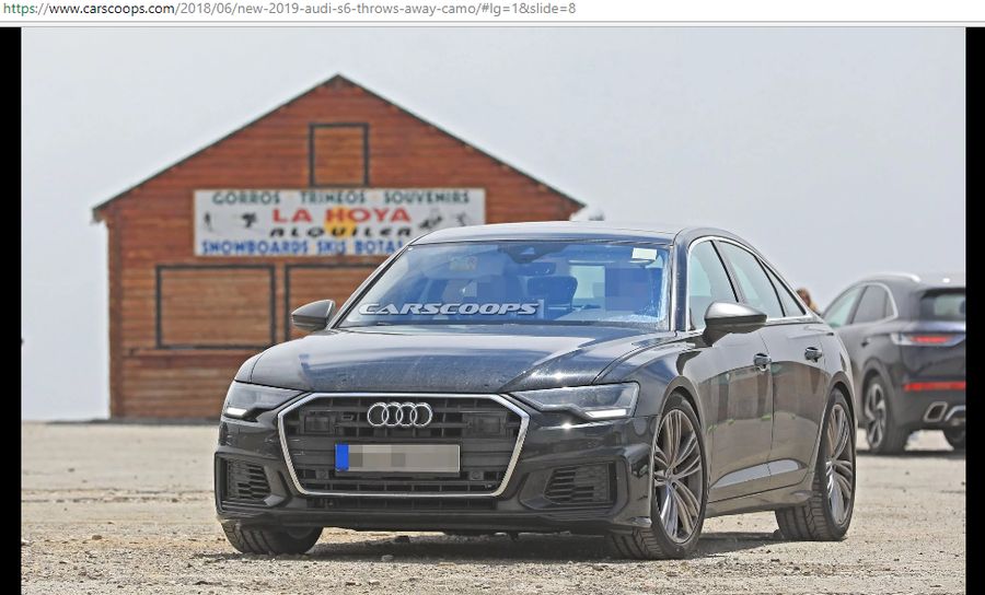 Audi S6 2019 hoàn toàn mới trút bỏ hầu hết ngụy trang để chạy thử nghiệm