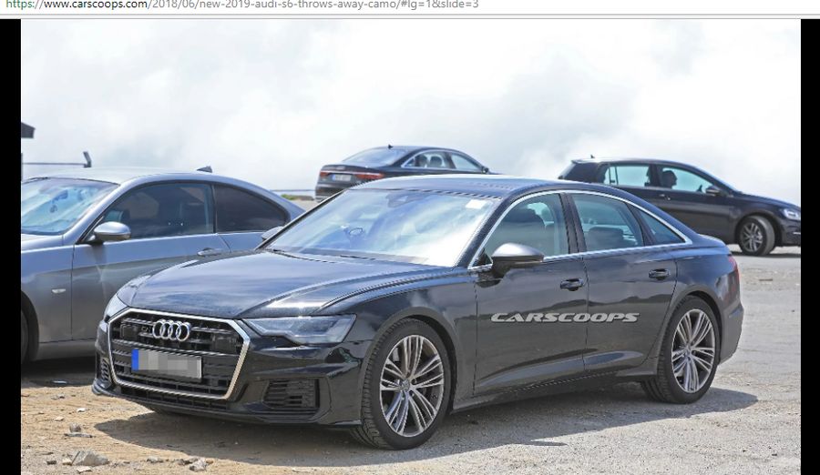 Audi S6 2019 hoàn toàn mới trút bỏ hầu hết ngụy trang để chạy thử nghiệm