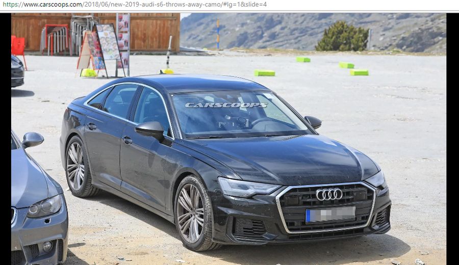 Audi S6 2019 hoàn toàn mới trút bỏ hầu hết ngụy trang để chạy thử nghiệm