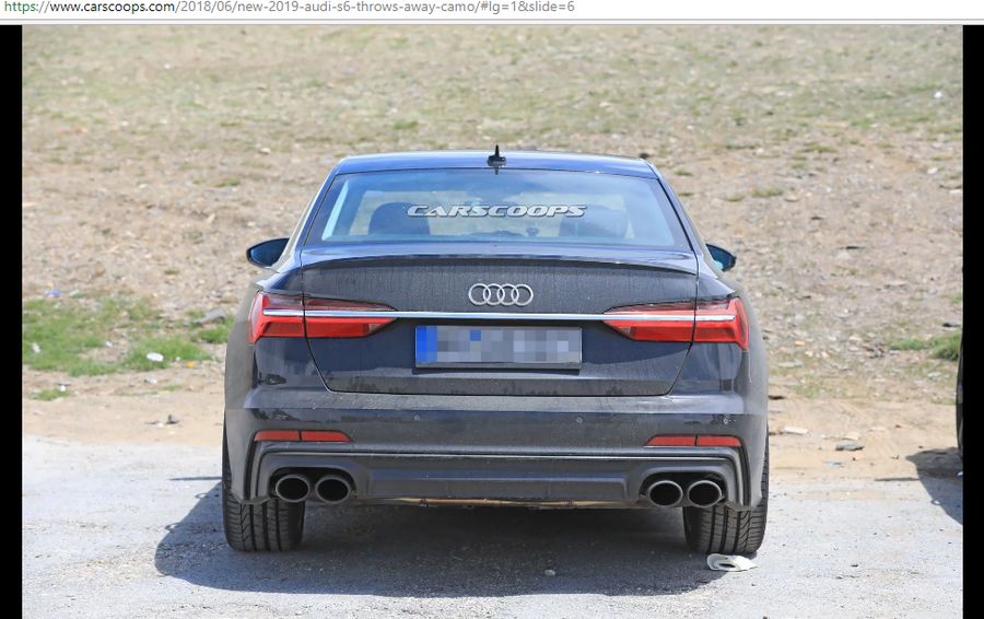 Audi S6 2019 hoàn toàn mới trút bỏ hầu hết ngụy trang để chạy thử nghiệm