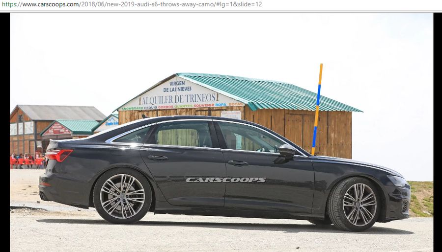 Audi S6 2019 hoàn toàn mới trút bỏ hầu hết ngụy trang để chạy thử nghiệm