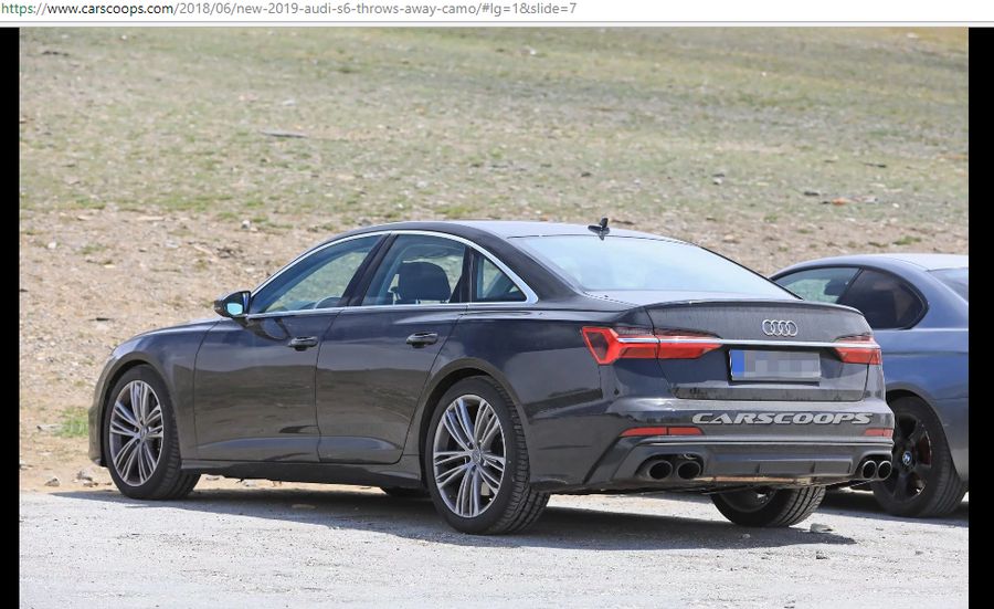 Audi S6 2019 hoàn toàn mới trút bỏ hầu hết ngụy trang để chạy thử nghiệm