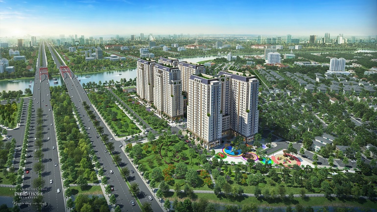 Dream Home Riverside: căn hộ cao cấp, giá vừa tầm