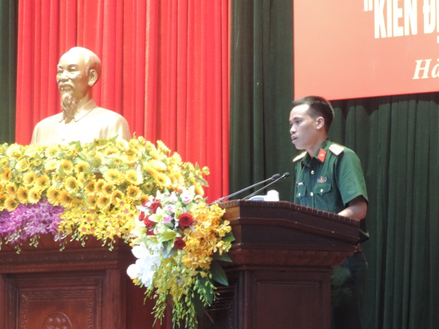 Cán bộ sĩ quan trẻ Bộ Tư lệnh Thủ đô kiên định, quyết thắng