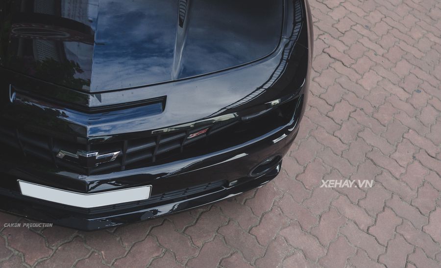 Chiêm ngưỡng Chevrolet Camaro Transformer Edition lăn bánh trên phố Hà Nội
