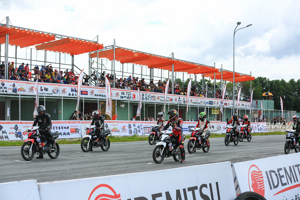 [Vietnam Moto Racing Championship 2018] Tường thuật chặng 1, hạng mục Blade 110cc
