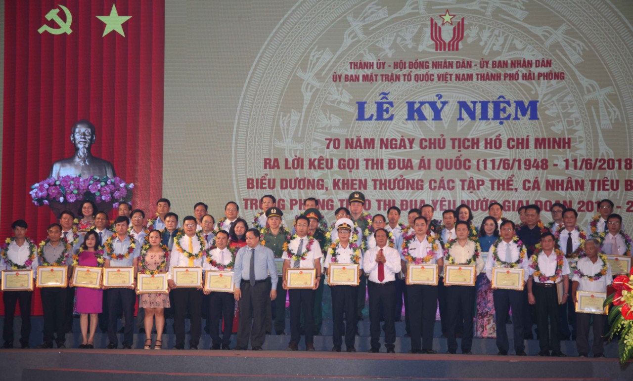 Hải Phòng: Kỷ niệm 70 năm Ngày Chủ tịch Hồ Chí Minh ra lời kêu gọi thi đua ái quốc