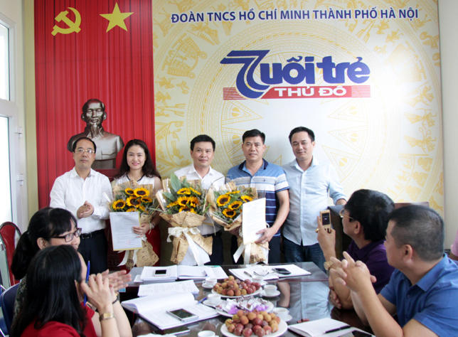Báo Tuổi trẻ Thủ đô bổ nhiệm lãnh đạo cấp phòng
