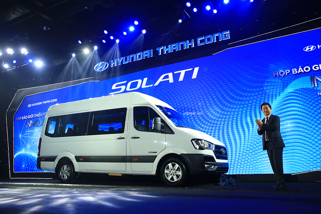 Huyndai Solati vượt trội hơn nhưng 