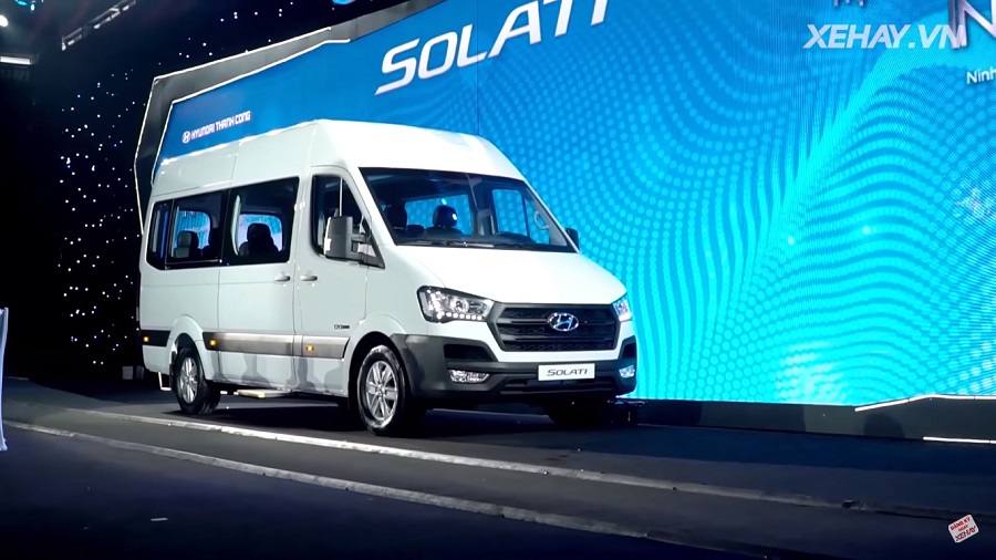 Huyndai Solati vượt trội hơn nhưng 