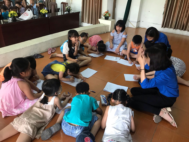 Lớp học hè miễn phí cho thiếu nhi