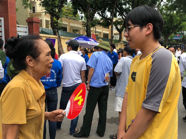 Kết thúc ngày thi thứ nhất kỳ thi THPT Quốc gia 2018