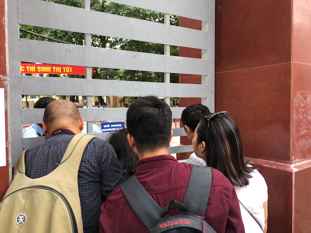 Kết thúc ngày thi thứ nhất kỳ thi THPT Quốc gia 2018