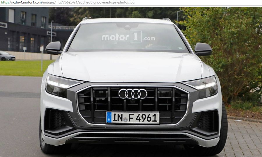 Audi SQ8 thế hệ mới được bắt gặp với thân xe không chút ngụy trang