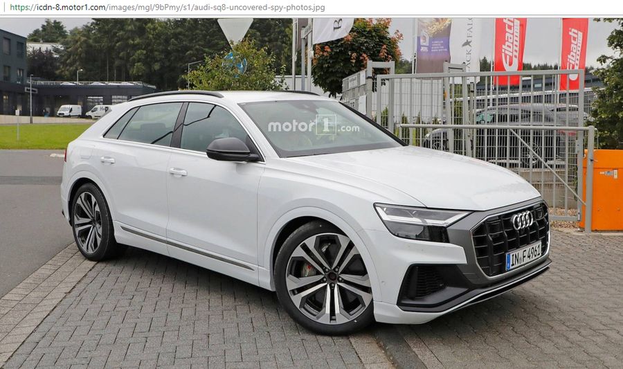Audi SQ8 thế hệ mới được bắt gặp với thân xe không chút ngụy trang