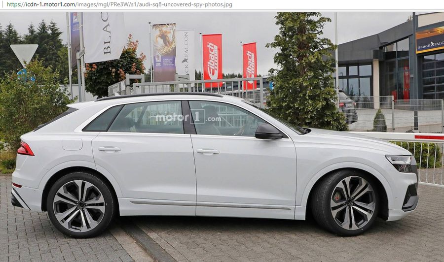 Audi SQ8 thế hệ mới được bắt gặp với thân xe không chút ngụy trang