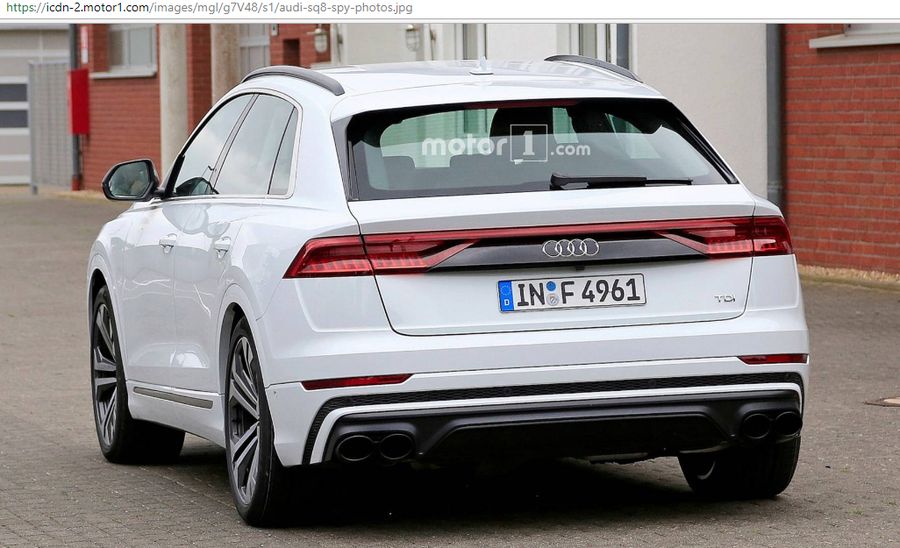 Audi SQ8 thế hệ mới được bắt gặp với thân xe không chút ngụy trang