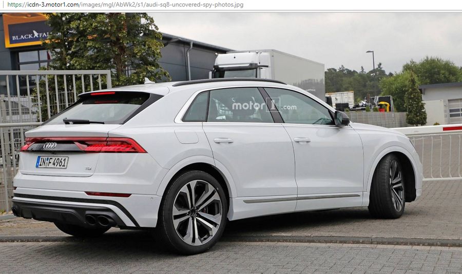 Audi SQ8 thế hệ mới được bắt gặp với thân xe không chút ngụy trang