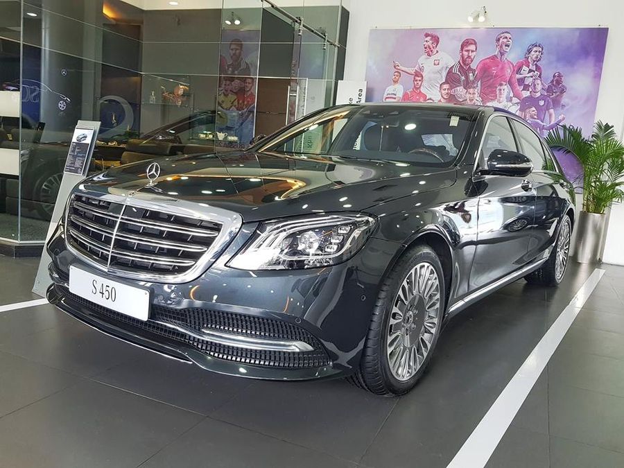 Mercedes-Benz S450L 2018 lộng lẫy hơn khi