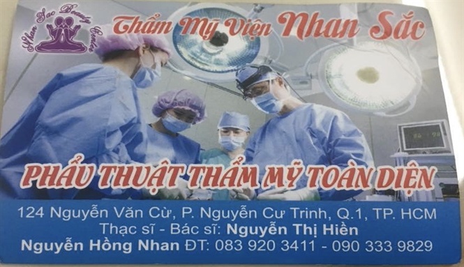 Suýt mất mạng vì hút mỡ bụng tại thẩm mỹ viện Nhan Sắc