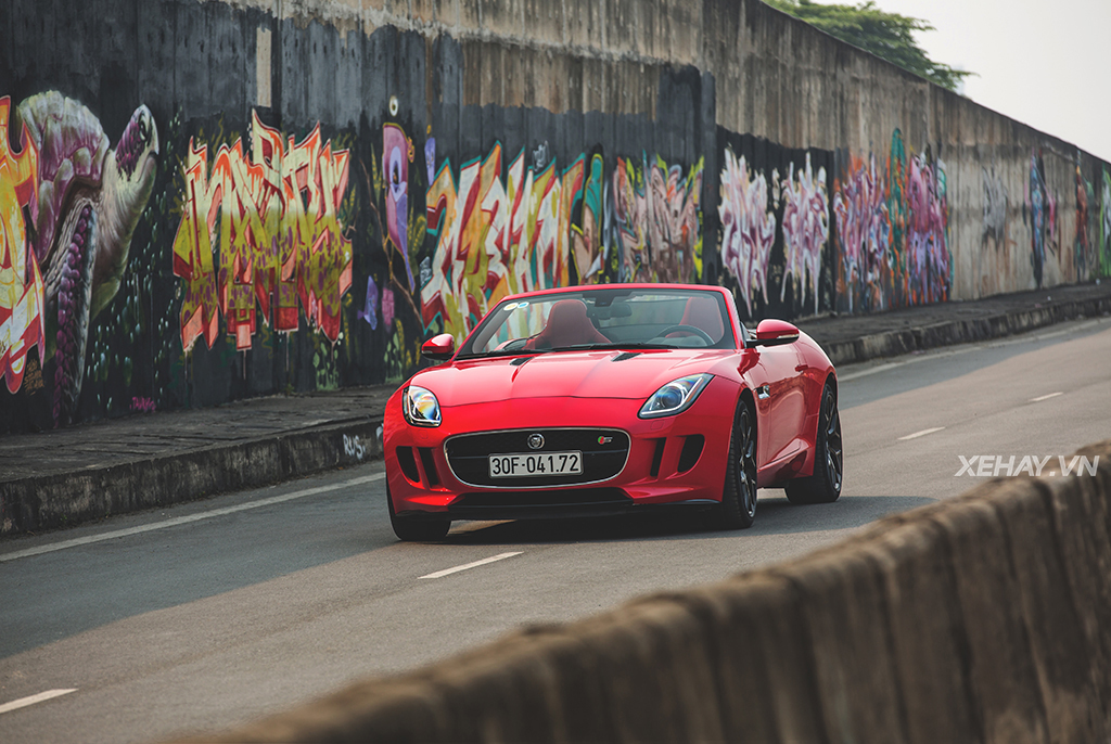 [ĐÁNH GIÁ XE] Jaguar F-Type S Convertible - Truyền nhân của E-Type!