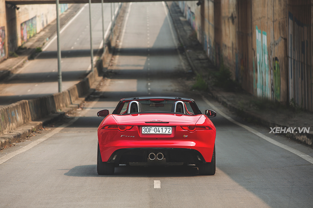 [ĐÁNH GIÁ XE] Jaguar F-Type S Convertible - Truyền nhân của E-Type!