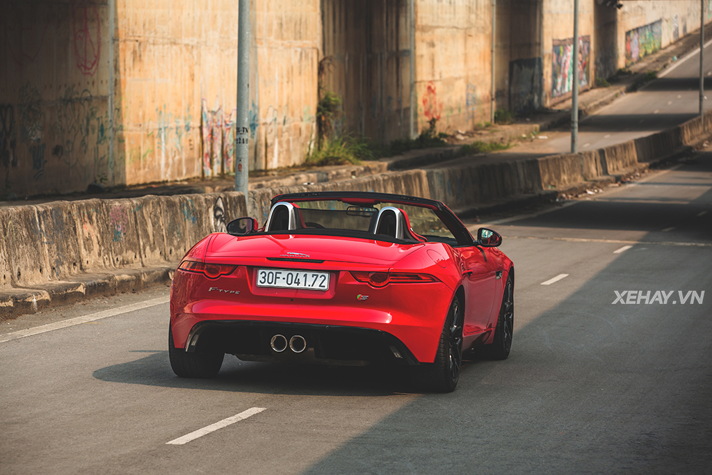 [ĐÁNH GIÁ XE] Jaguar F-Type S Convertible - Truyền nhân của E-Type!