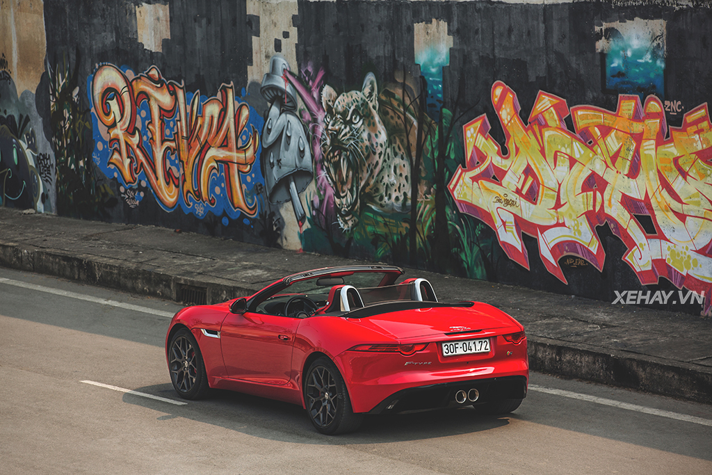 [ĐÁNH GIÁ XE] Jaguar F-Type S Convertible - Truyền nhân của E-Type!