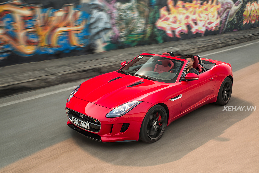 [ĐÁNH GIÁ XE] Jaguar F-Type S Convertible - Truyền nhân của E-Type!