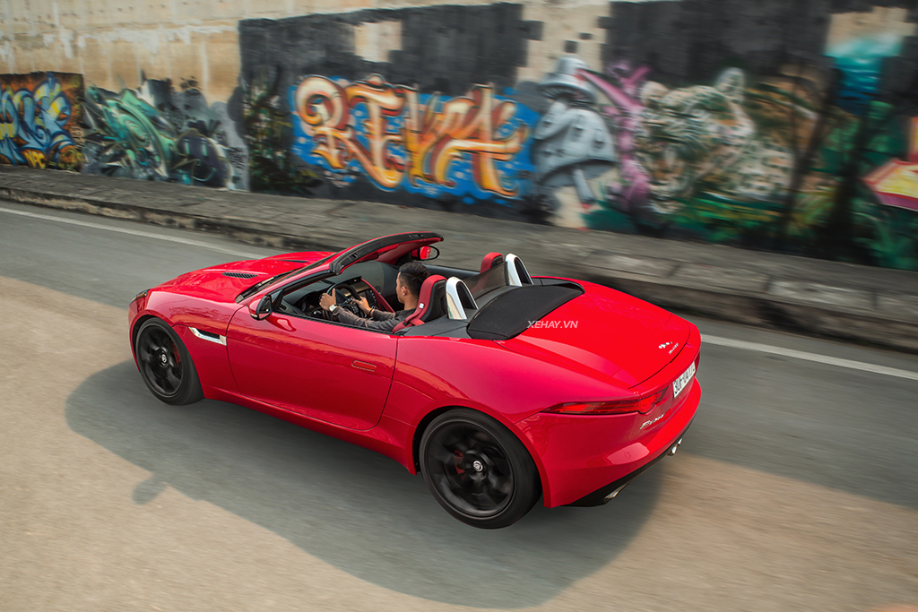 [ĐÁNH GIÁ XE] Jaguar F-Type S Convertible - Truyền nhân của E-Type!