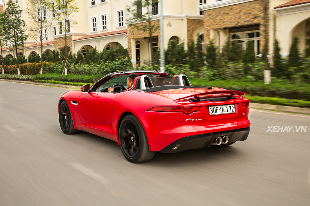 [ĐÁNH GIÁ XE] Jaguar F-Type S Convertible - Truyền nhân của E-Type!