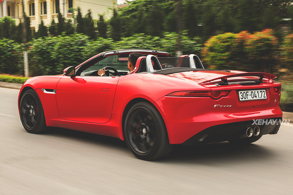 [ĐÁNH GIÁ XE] Jaguar F-Type S Convertible - Truyền nhân của E-Type!