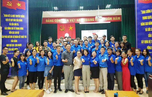 Quận Hà Đông: Sinh hoạt chi đoàn điểm