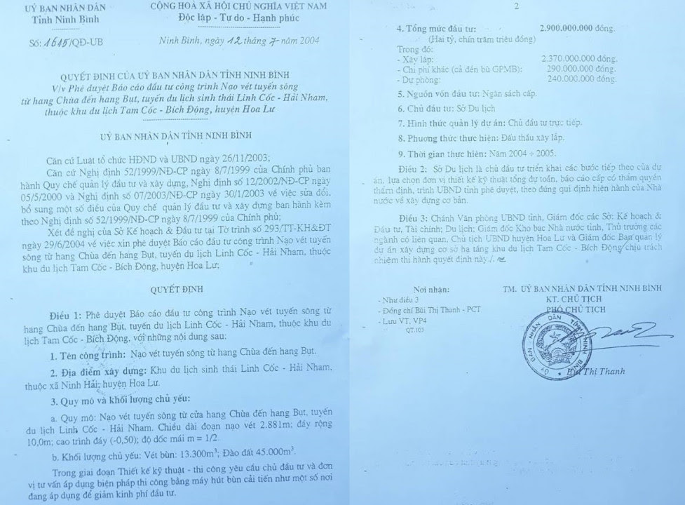 Lùm xùm dự án đội vốn khủng ở Ninh Bình: Hé lộ những ''mập mờ''!