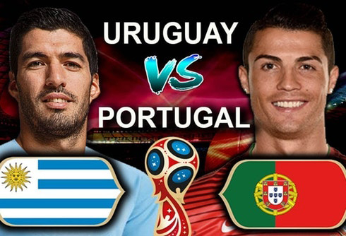 01h00 ngày 1/7, vòng 1/8 W.C 2018, sân Fisht Olympic: Uruguay – Bồ Đào Nha