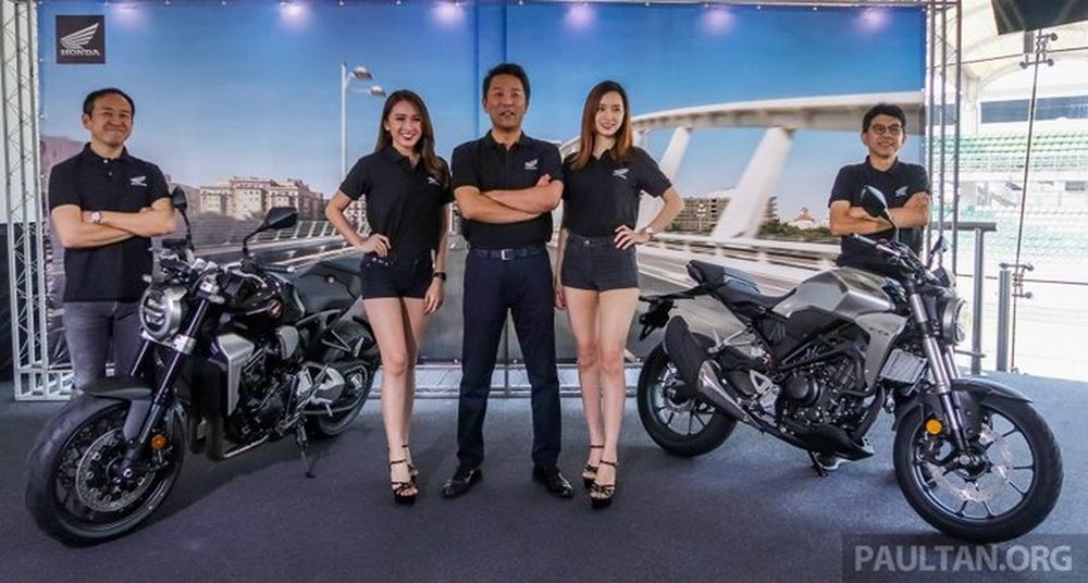 Cặp đôi Honda CB1000R 2018 và Honda CB250R 2018 ra mắt Đông Nam Á