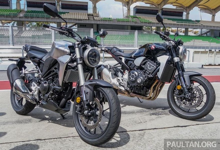 Cặp đôi Honda CB1000R 2018 và Honda CB250R 2018 ra mắt Đông Nam Á