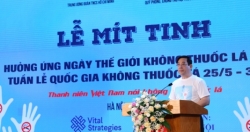 Thanh niên Việt Nam nói không với thuốc lá 