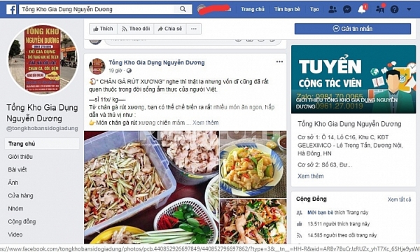 Thực phẩm không ghi ngày sản xuất, nơi chế biến... được bày bán công khai tại cơ sở này