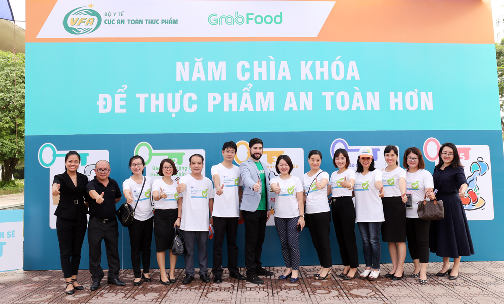 Cục An toàn Thực phẩm phối hợp với GrabFood tổ chức Lễ hưởng ứng “Ngày An toàn Thực phẩm Thế giới năm 2019”