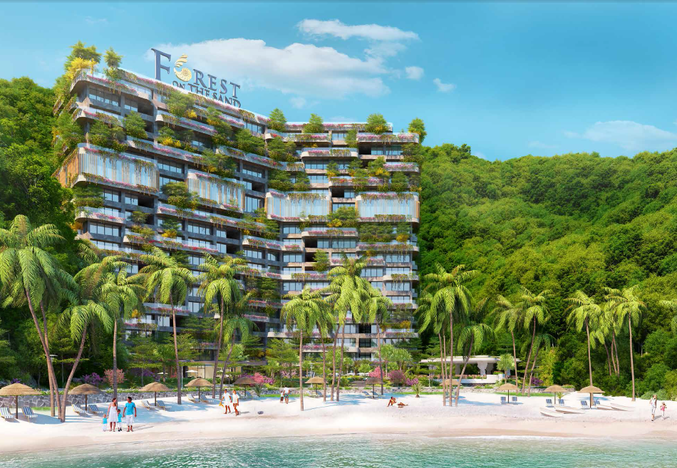 Forest on The Sand – Flamingo Cát Bà Beach Resort sắp hoàn thành.