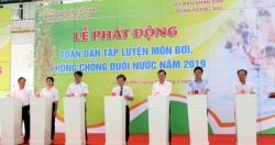 Phát động toàn dân học bơi, phòng chống đuối nước năm 2019