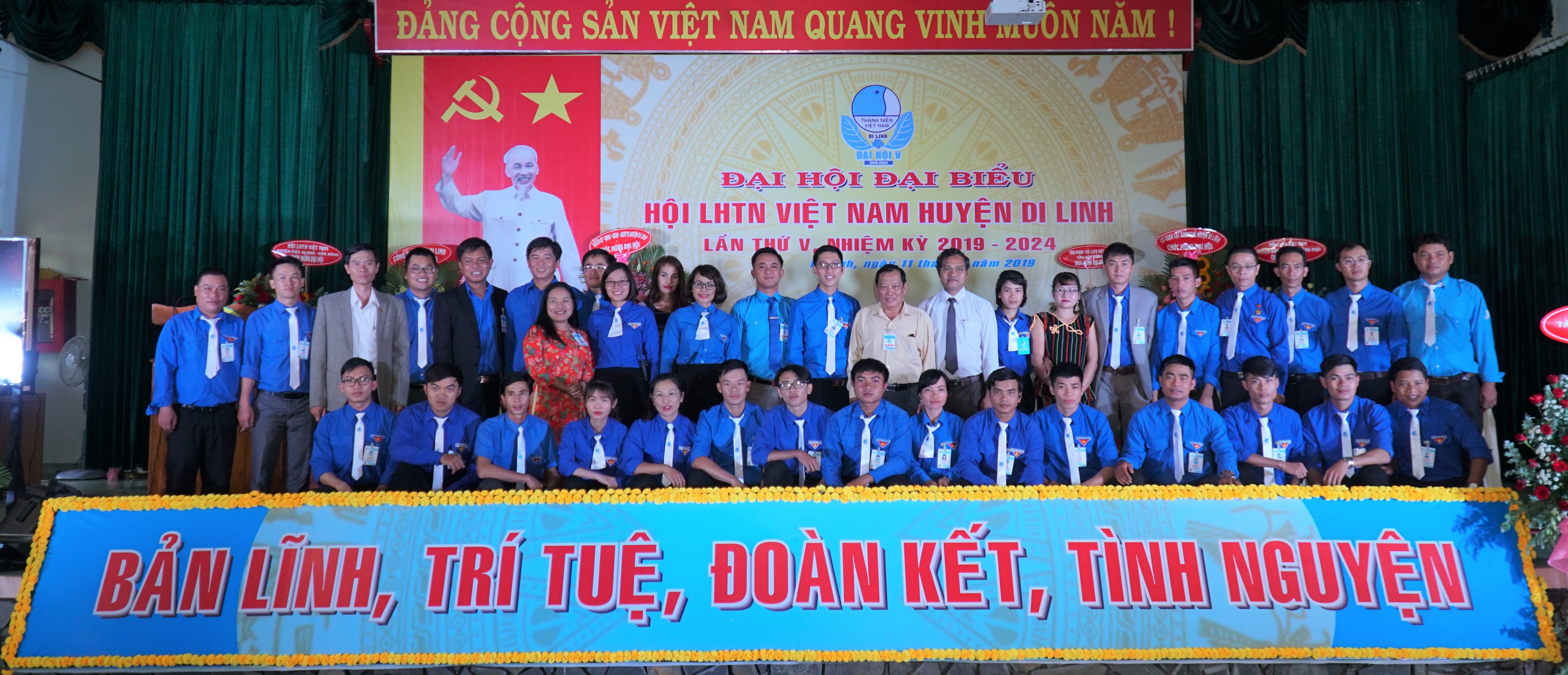 Lâm Đồng: Tổ chức thành công Đại hội Hội Liên hiệp Thanh niên Việt Nam huyện Di Linh nhiệm kỳ 2019 - 2024